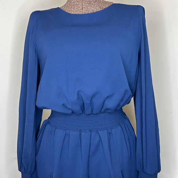 Lilly Pulitzer Lorella Stretch Dress in True Navy - Picture 2 of 10